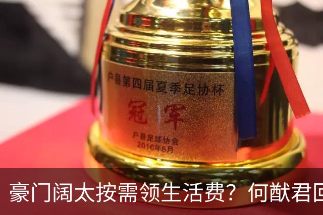 豪门阔太按需领生活费？何猷君回应给奚梦瑶多少钱，回答太霸气！
